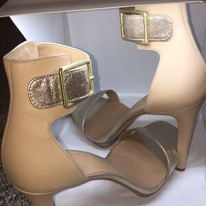 Calvin Klein Open Toe Stiletto Heels